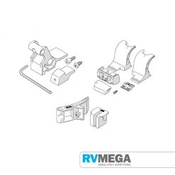 Fiamma F65 Brackets For Side Wall 98655-073