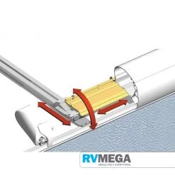 Thule 6 Series Flat Roof Installation Profile - 3.75m - 4.50