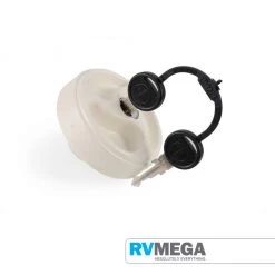 CAMEC Wasser Filler Cap & Key White Plumbing & Water