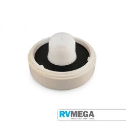 CAMEC Wasser Filler Cap & Key White Plumbing & Water