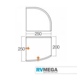 Awnings & Covers Vango Varkala Connect Extension RH
