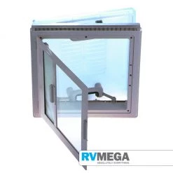 RV MEGA MPK Roof Vent With Flynet And Blind - 400 X 400