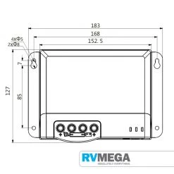 SRNE Solar Panels & Accessories MC Series 50A MPPT Solar Charge Controller - Wet, SLD, GEL, Lith