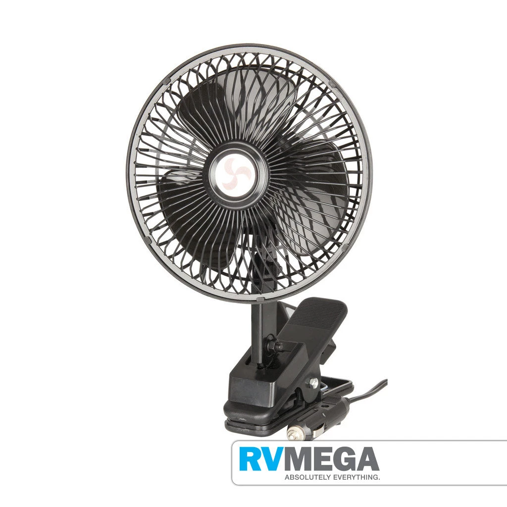RV MEGA Oscillating Fan With Clamp 6 Inch Accessories 4 RV MEGA Oscillating Fan With Clamp 6 Inch Accessories