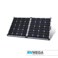 RV MEGA Powertech 12V 160W Folding Solar Panel With 5M Cable