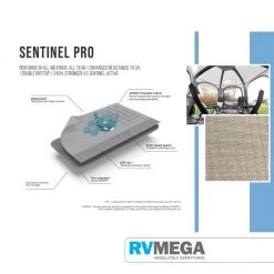 Vango Kela V Std Inflatable Driveaway Awning (205-245cm Height) Awnings & Covers