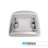 RV MEGA 4 Way Roof Vent - 280 X 280mm Signal White W Clear Lid Roof & Wall Vents