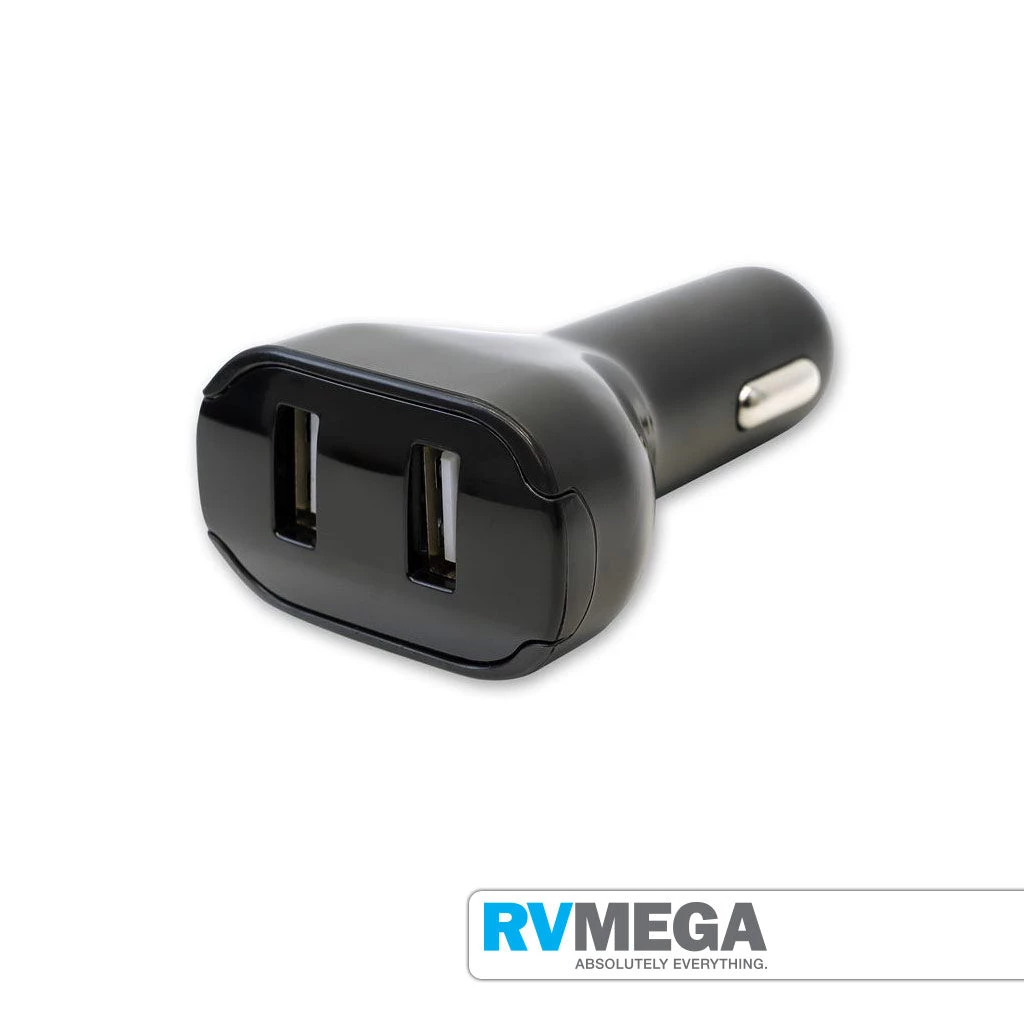 RV MEGA Electrical & Lighting 12V Double USB Adaptor 3 RV MEGA Electrical & Lighting 12V Double USB Adaptor