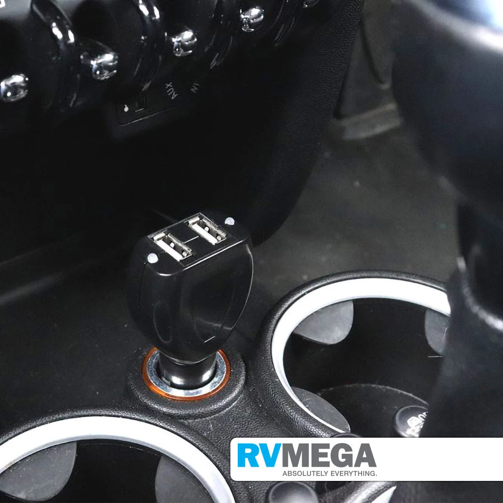 RV MEGA Electrical & Lighting 12V Double USB Adaptor 5 RV MEGA Electrical & Lighting 12V Double USB Adaptor