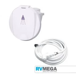 RV MEGA External Shower Kit - White Bedroom, Bathroom & Laundry