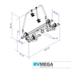 Thule Caravan Superb XT Bike Rack - Standard - BLACK Bike Racks, E-Bikes And Accessories
