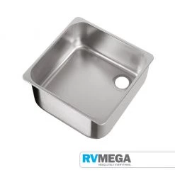Plumbing & Water CAN Square Matt Stainless Sink 360 X 360