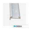 RV MEGA Truline Aluminium J Mould 22mm X 4.8m - White Renovation & New Build Hardware