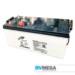 Ritar 12v 200ahr AGM Deep Cycle Lead Acid Battery Electrical & Lighting