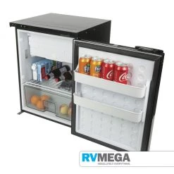 Refrigeration 65L Brass Monkey Caravan Fridge With Freezer Zone