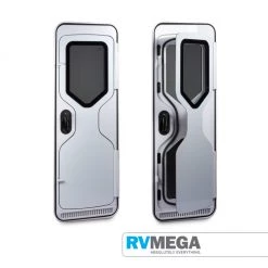 DOMETIC Renovation & New Build Hardware Entrance Door CaraD 600F - 1750 Mm With Glass Right Hinged