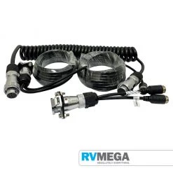 Reversing Cameras RSE 7 Pin Trailer Wiring Kit For DUAL Camera System