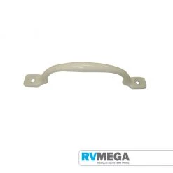 RV MEGA Renovation & New Build Hardware White Metal Grab Handle (150mm) - Jayco