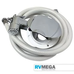 RV MEGA Bedroom, Bathroom & Laundry External Shower Kit - Chrome