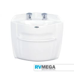 RV MEGA Plumbing & Water Mini Corner Basin Camec Acrylic