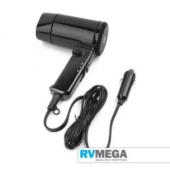 STREETWIZE 12V Hair Dryer With 2 Speed And Heat Settings Essential Items