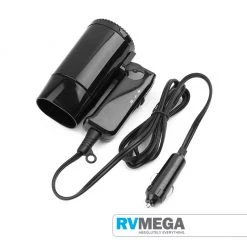 STREETWIZE 12V Hair Dryer With 2 Speed And Heat Settings Essential Items