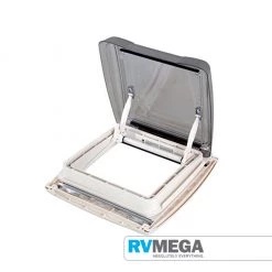 RV MEGA MPK Roof Vent Vision Star 400 X 400mm - Tinted, Signal Wht Roof & Wall Vents