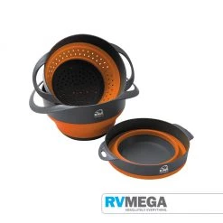 Kiwi Camping Collapsible Bowls & Colander Cooking & Dining