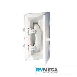 RV MEGA Bedroom, Bathroom & Laundry Whale Swim N Rinse Exterior Shower With Cover/Lock