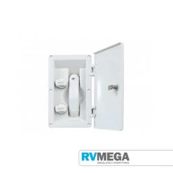 RV MEGA Bedroom, Bathroom & Laundry Whale Swim N Rinse Exterior Shower With Cover/Lock