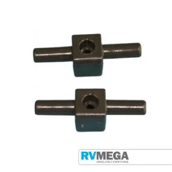 RV MEGA Hartal Rubbish Bin Mounting Hinges For Square Bin Everyday Essentials