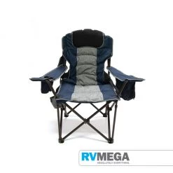 Outdoor & Camping OZtrail Goliath Arm Chair With Side Storage