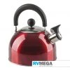 RV MEGA Red Whistling Kettle 2.5L