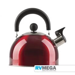 RV MEGA Red Whistling Kettle 2.5L