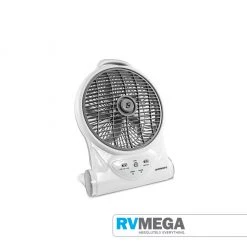 RV MEGA Electrical & Lighting Companion Aerobreeze Lithium Portable Fan 25 Cm