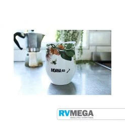 Giftware & Apparel Moana Road EMug Native Flora White 350ml