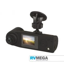 RV MEGA Towing, Moving, Security & Safety 360 Deg Dual 1080p Dash Camera With 1.5 Inch LCD Screen