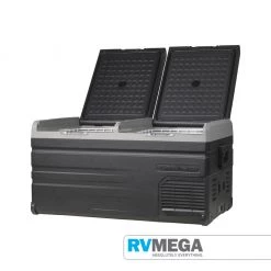 Refrigeration 95L DZ Brass Monkey Fridge Freezer With Solar Board & Battery Co