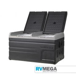 75L DZ Brass Monkey Fridge Freezer With Solar Board & Battery Co