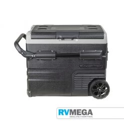 45L Brass Monkey Dual Zone Fridge & Freezer With Solar Charger