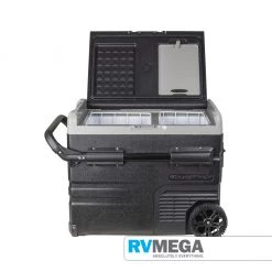 45L Brass Monkey Dual Zone Fridge & Freezer With Solar Charger