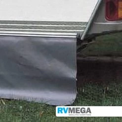 RV MEGA Awnings & Covers Kador Draught Skirt - Grey 75cm