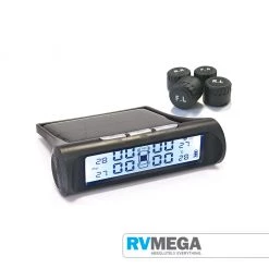 RV MEGA Vehicle Tyre Pressure Monitoring System Kit Towing, Moving, Security & Safety