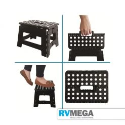 RV MEGA Plastic Folding Step - Small Accessories