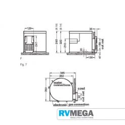 Truma Water Heater Gas/Electric 10 Litre Heating – Water & Air