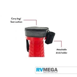 CAMEC Sabre Collapsible Stool TURQUIOSE Outdoor & Camping