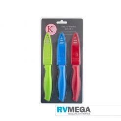 RV MEGA Kates Utility Knife Set 3 Pc Cooking & Dining