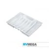 RV MEGA Expanding Cutlery Tray White Cooking & Dining 1 RV MEGA Expanding Cutlery Tray White Cooking & Dining