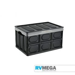 RV MEGA Cooking & Dining Large 116L Collapse-A Crate Grey