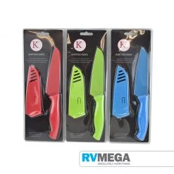 RV MEGA Kates Santoku Knife 12.5cm Cooking & Dining